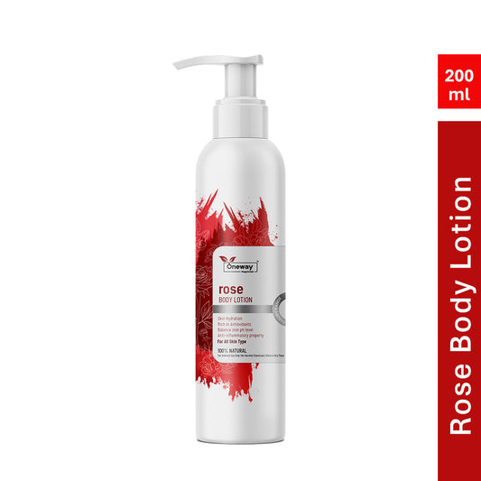 Hydrating Body Lotion with Vitamin C & Rose – 200ml Each