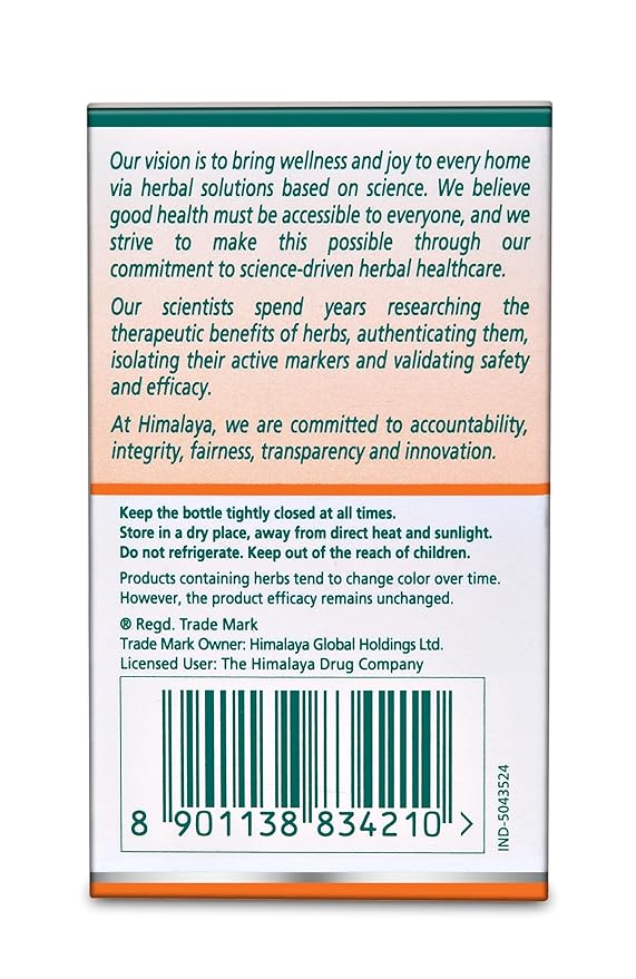 Himalaya Ashvagandha - General Wellness Tablets, 60 Tablets | Stress Relief | Rejuvenates Mind & Body