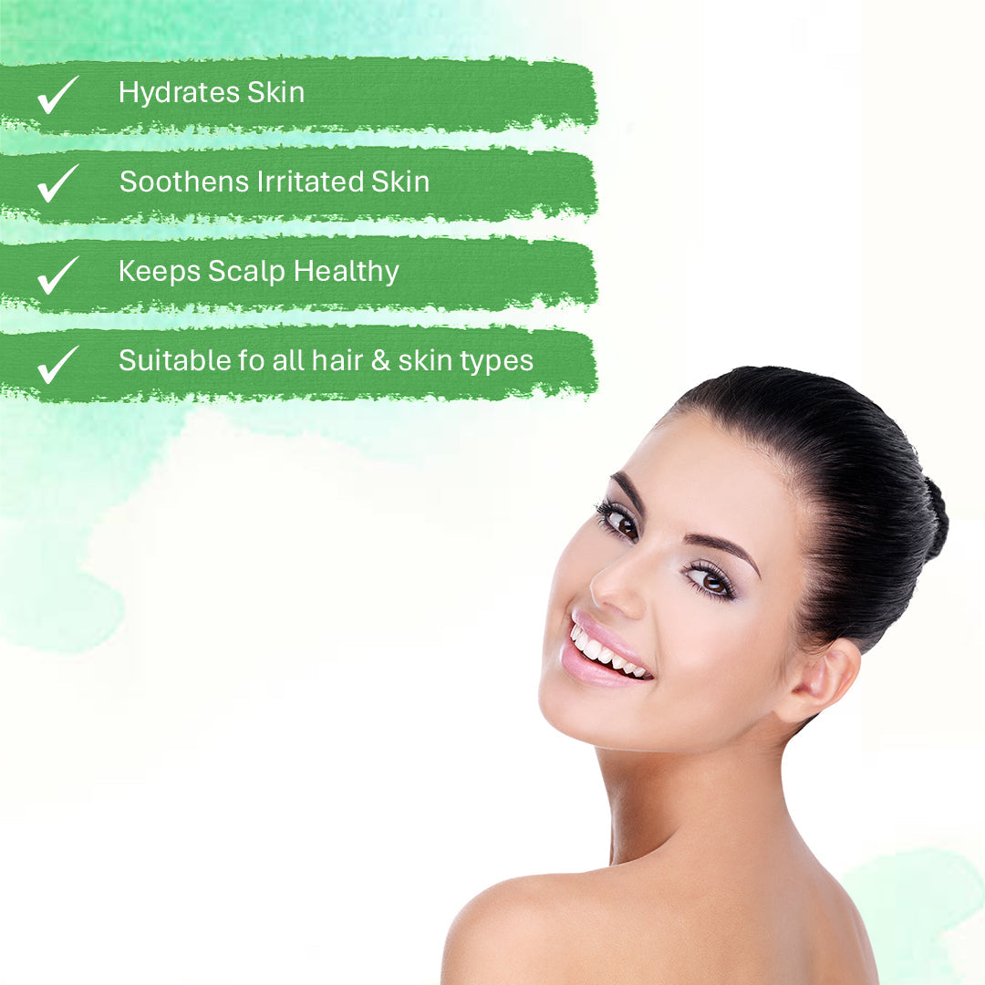 Oneway Happiness 100% Natural Aloe-Vera Gel with Vitamin C & E 100ML | BUY 1 GET 1 FREE |