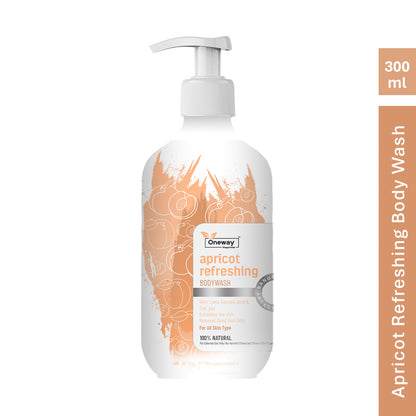 Apricot & Gooseberry Body Wash – Refresh, Nourish & Glow 300ml Each