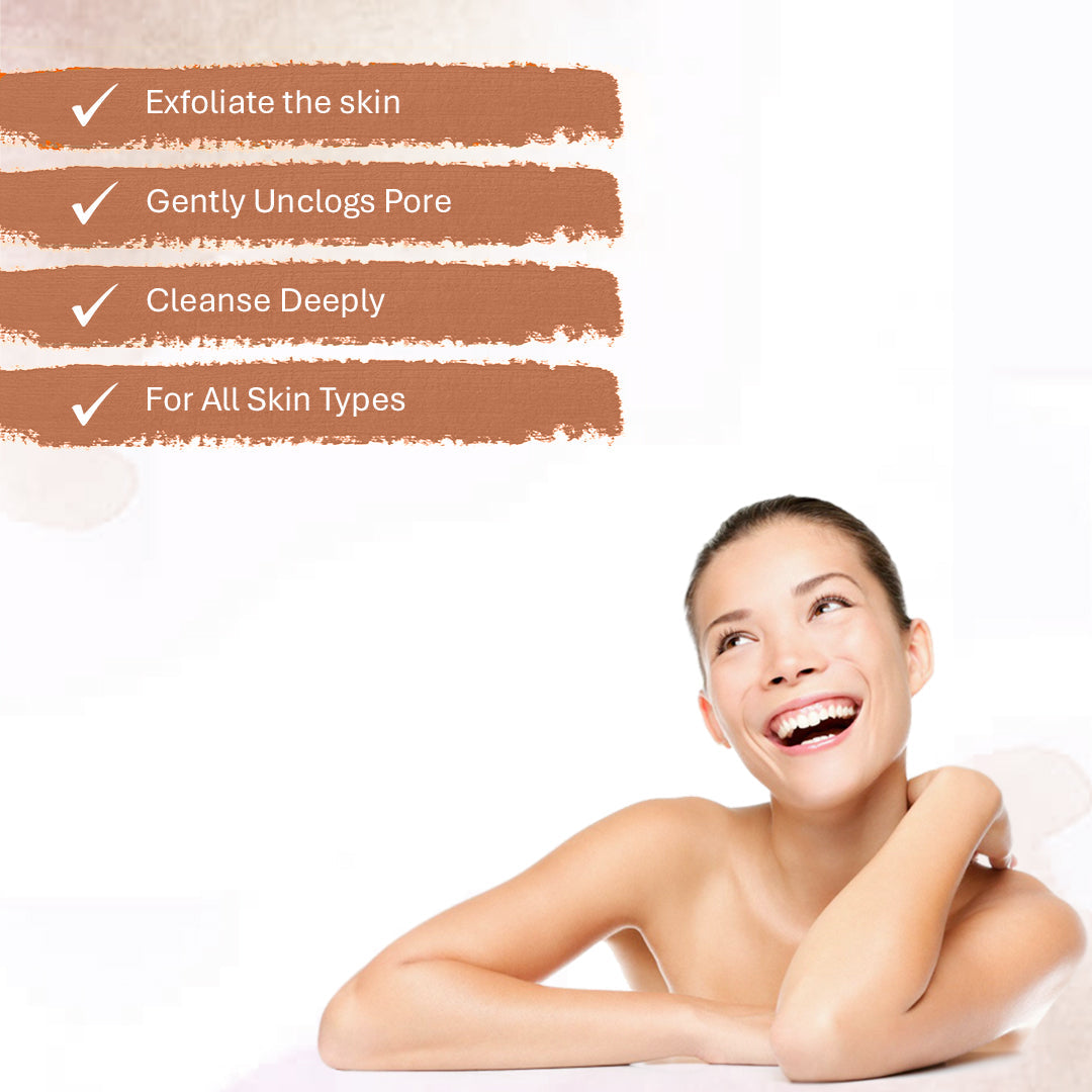 Coffee & Tea Tree Face Scrub – Exfoliate, Detox & Glow 100gm Each