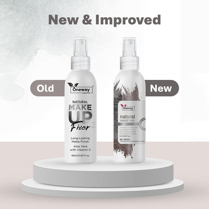 Oneway Happiness Long Lasting Matte Finish Professional Makeup Fixer Spray 100ml  | BUY 1 GET 1 FREE |
