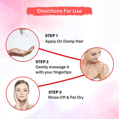 Oneway Happiness Rose Body Lotion with Aloe-Vera & Vitamin E for 24HR Nourishing | BUY 1 GET 1 FREE |