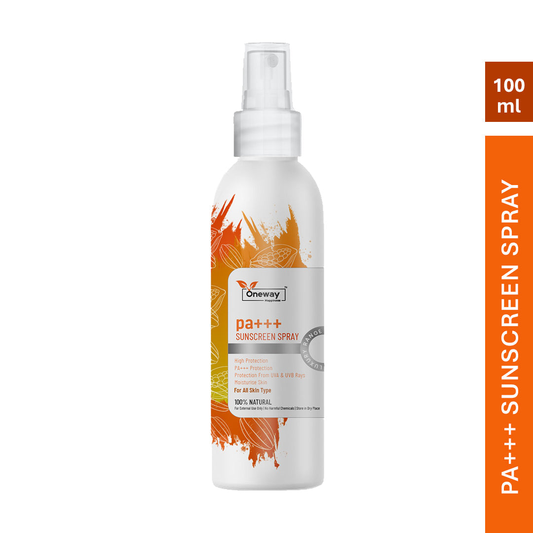 Oneway Happiness SPF 30 Sunscreen Spray with Vitamin C & E 100ML | BUY 1 GET 1 FREE |