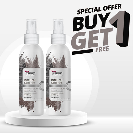 Oneway Happiness Long Lasting Matte Finish Professional Makeup Fixer Spray 100ml  | BUY 1 GET 1 FREE |