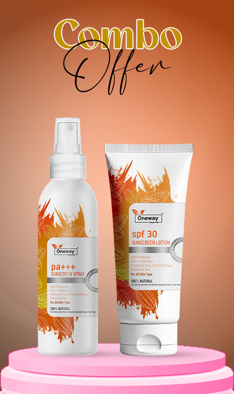 Sunscreen Spray & Sunscreen Lotion Combo – Ultimate Sun Protection